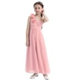 thumbnail image 4 of CHICTRY Girls Chiffon Princess Dress One Shoulder Flower Girl Party Ball Gown, 4 of 7