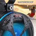 thumbnail image 5 of Pyle 2-Way Waterproof Off Road Speakers 4" 800W Passive Marine Grade Wakeboard Tower RGB Speakers, 5 of 6