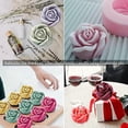thumbnail image 4 of 3D Rose Silicone Molds 2PCS Big Rose Resin Candle Mold Bloom Flower Silicone Fondant Mold for Handmade Chocolate Candy Cake Dessert Soap Wax Candle, 4 of 4