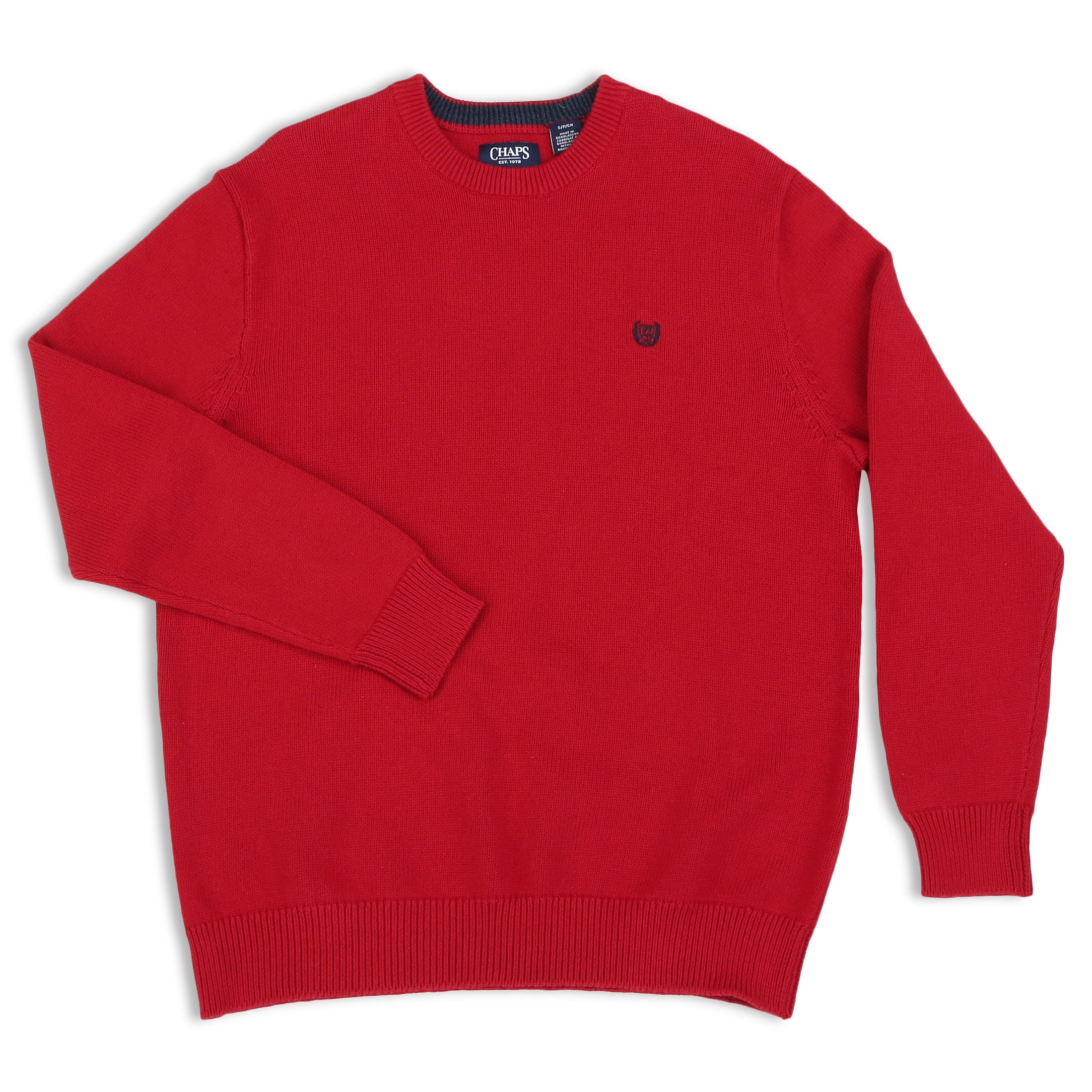 Chaps Mens Classic Fit Cotton Solid 