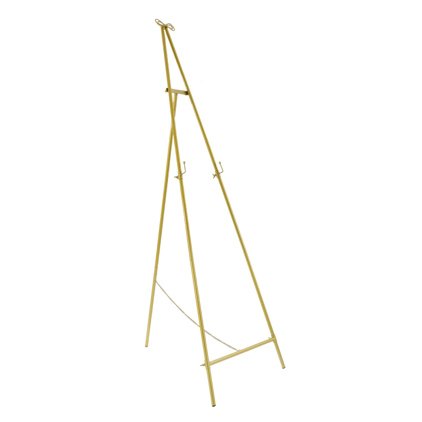 Display Easel Stand Metal Display Easel Stand for Wedding Tripod Portable Floor Easel 21.46*61.61in