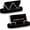 Black, variant on KALAKALA 2 Pcs Wood Business Card Holder for Desk Wooden Business Card Display Stand Postcard Organizer for Office Home Desktop(Brown)