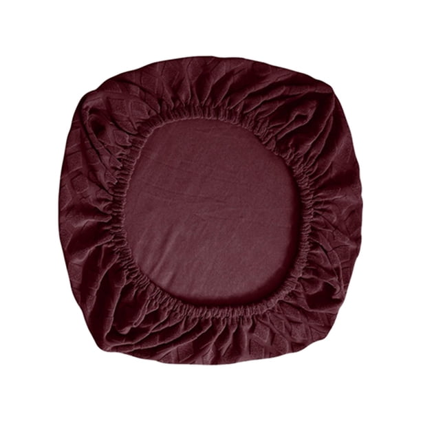 Fundas extraíbles para sillas de ordenador, fundas para asientos de sillas giratorias, elásticas y cómodas. Rojo
