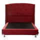 thumbnail image 2 of Box Base Cama Matrimonial + Cabecera Zefyr Rojo, 2 of 7