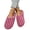 Pink, variant on KEVCHE Stripe Fluffy Slippers for Women, Chic Fashion Casual Cute House Shoes, Comfortable Indoor Outdoor Vacation Bathroom Footwear with Soft Sole, Lightweight Non-Slip Home Slippers for Daily