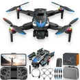 thumbnail image 2 of Cool 7 Year Old Boy Gifts, Drone with Esc HD Camera Brushless Motor Remote Control Obstacle Avoidance and Cool Light 2.4G Rc Quadcopter Altitude Hold 50X Zooming, Silver, One Size, 2 of 9