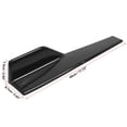 thumbnail image 5 of Side Skirts Fits Universal Vehicles Black 450mm Exterior Side Bottom Line Extensions Splitter Lip Car Diffusers(Gloss Black), 5 of 5
