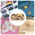 thumbnail image 5 of 7.9×2.3 In Wooden Boxes Durable Easy To Use Dustproof Prevent Slippery Delicate And Cabinet Leopard_4, 5 of 8