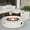 White, variant on COSIEST 2-Piece Outdoor Propane Firepit Table Set Side Table with Tank Table