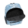 thumbnail image 6 of FORMRS School Backpack with Front Zippered Pocket 12" Student Travel Daypack, Blue Snowflake, 6 of 6