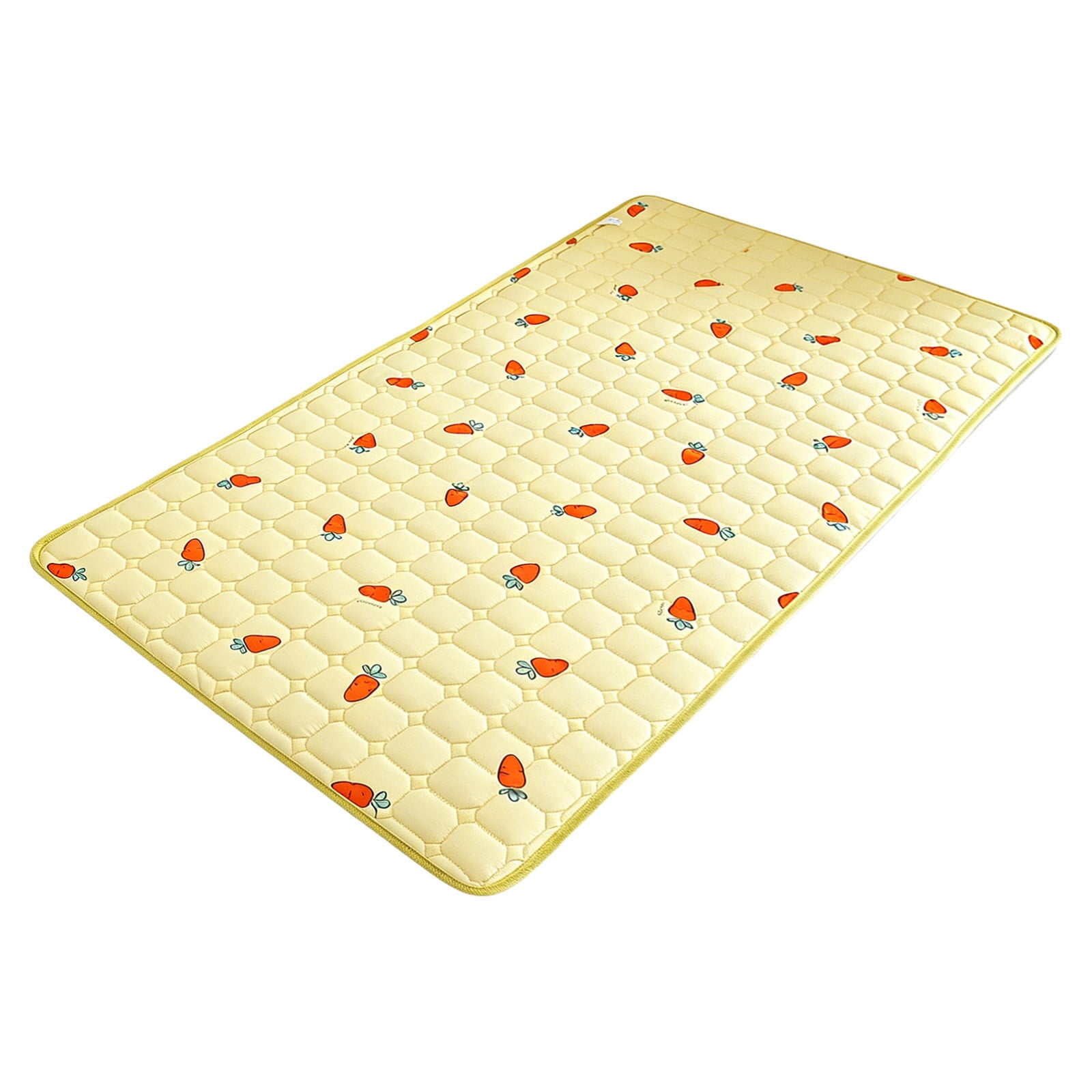 Reversible Mattress Protector Non Slip Waterproof Fitted Bed Cover Washable Mattress Pad Breathable Quilted Bed Protection Sheet Dust Resistant Durable Bedding Protector for Home Dorm Apartment Use