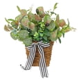 thumbnail image 2 of Spring Decor,Spring Summer Flower Basket Wreath Low Upkeep Unchanged Shape Non-Fading Light String Soft Glow,Festive Decor for Fireplace Front Door Living Room Hotel Wedding Venue Car Decors, 2 of 6