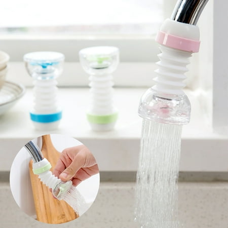 

Ludlz Movable Kitchen Faucet Head 360掳 Rotatable Faucet Sprayer Head Replacement Anti -Splash Tap Booster Shower and Water Saving Faucet for Kitchen