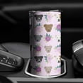 thumbnail image 3 of 20oz Cute Pitbull Terriers Dog and Flower Skinny Tumblers Stainless Steel Tumbler with Lid and Straw,Vacuum Insulated Double Wall Travel Tumbler Cups with Cleaning Brush for Coffee,Tea, 3 of 6