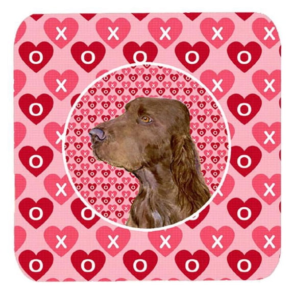 Field Spaniel Foam Coasters, Set Of 4