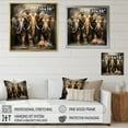thumbnail image 4 of Designart "Thai Elephants Asian Painting II" Asian Floater Framed Canvas Art Print, 4 of 7