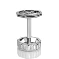 thumbnail image 2 of Resin Toothbrush Holder | Chrome Finish | 3"x4.35"x3", 2 of 4