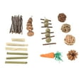 thumbnail image 1 of Rabbit Toys,Rabbit Chew Toys Teeth Rabbit Teeth Grinding Toys Small Pet Chewing Toys Striking Appearance, 1 of 9