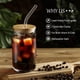 thumbnail image 3 of [Vasos de cristal] VITEVER en forma de cerveza con tapas de bambú y pajita de 480 ml, 3 of 6