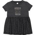 thumbnail image 3 of Inktastic Black Hawk Military Girls Baby Dress, 3 of 5