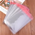 thumbnail image 1 of unbranded 100Ud Bolsas De Celofán Transparentes Con Adhesivo Para Empaque De Regalos Y Documentos, 1 of 8