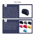 thumbnail image 2 of Greeniant Running Headband Fleece Ponytail Ear Warmer Elasticidad Antipolvo Estilo simple Accesorios de motocicleta para montar Deportes al aire libre Sky Ciclismo Azul real Greeniant OD020006-03B, 2 of 6