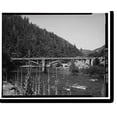 thumbnail image 2 of Historic Framed Print, Chili Bar Bridge, Spanning South Fork of American River at State Hig, Placerville vicinity, El Dorado County, CA - 8, 17-7/8" x 21-7/8", 2 of 9
