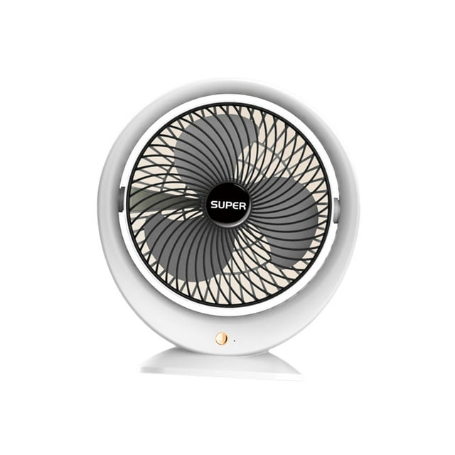 Ventilador de escritorio Macarena Portátil 180 Rotación Negro