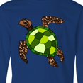 thumbnail image 4 of Inktastic Turtle Illustration Long Sleeve Youth T-Shirt, 4 of 5