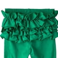 thumbnail image 4 of Rciityk Toddler Little Girls Skirted Leggings Solid Color Elastic Waist Layered Tiered Ruffle Stretch Long Pants, Size 0-8Y, 4 of 6