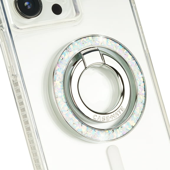 Case-Mate Magnetic Phone Ring Holder / Stand [MagSafe Compatible] for iPhone 15 14 13 12 Pro Max - Twinkle Diamond