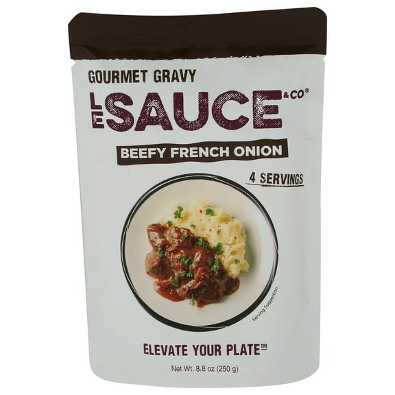 (Pack of 6) Le Sauce & Co Gravy Beef French Onion Gravy 8.8 oz