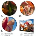 thumbnail image 3 of Designart "Denmark Multicolor Tulip landscapes III" Floral Metal Art Print, 3 of 5