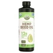 Manitoba Harvest Organic Hemp Seed Oil, Cold Pressed Unrefined Hemp Seed Oil, 16.9 fl oz