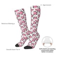 thumbnail image 6 of Fotbe Rose Flowers print Women's Men's Novelty Crew Socks Cotton Socks Knee High Socks for Walking,Running,Nurses,Pregnancy, 6 of 8