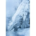thumbnail image 2 of Grall, Don 17x24 Black Ornate Wood Framed with Double Matting Museum Art Print Titled - CO, Woodland Park Ice and frost on waterfall, 2 of 4
