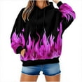 thumbnail image 6 of Sexlip Novelty Hoodies for Women 3D Printed Graphics Fleece Pullover Sweatshirts With Pockets Pink L, 6 of 9