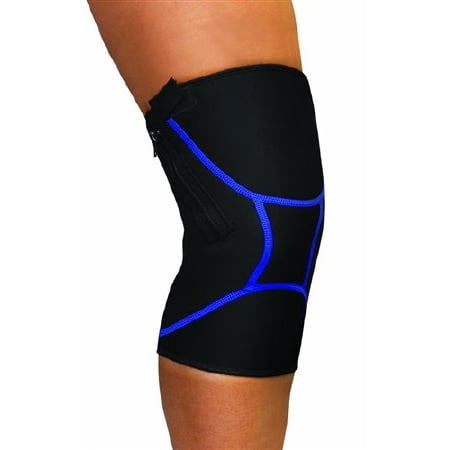 Zipper Quadstrech Knee Support Brace Small/Medium Wrap - Walmart.com