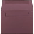 thumbnail image 2 of JAM Paper 4Bar A1 Envelopes, 3 5/8 x 5 1/8, Burgundy Red, 1000/Carton, 2 of 2