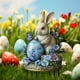 thumbnail image 4 of Fiudx Estacas de Pascua para Jardín, Coloridas Decoraciones Acrílicas, Diseño de Conejito y Huevo, Duraderas para Exteriores, Decoración Festiva de Primavera, para Reuniones y Celebraciones Familiare, 4 of 6