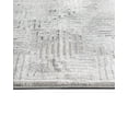 thumbnail image 3 of Melroy Grey Abstract Polyester Area Rugs for Living Room Jacquard Textured Modern Rugs Soft Geometric Rug for Bedroom Washable Rug Non-Slip Bohemian Carpet Perfect for Dining Room Office Beige, 3 of 5