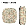 thumbnail image 2 of HELLHERO Rollator Walker Seat Back Covers Rollator Walker Seat Covers & Floral and Rooster Stretchable Material Easy to Use for Unisex, 2 of 7