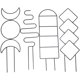 thumbnail image 1 of KAKOWELY 4 enrejados metálicos para plantas trepadoras, soporte para plantas de jardín, enrejados para plantas trepadoras, 1 of 5