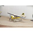 thumbnail image 2 of Contemporary Home Living 14" White and Yellow Sea Propeller Plane Tabletop Decoration, 2 of 8