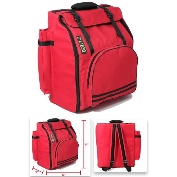 D'Luca Pro Series Accordion Gig Bag for 96/120 Bass Piano Accordions