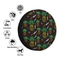 thumbnail image 4 of Fotbe Pineapples Funda de Llanta de Repuesto con Estampado, Engrosada, Ajuste Universal para Jeep, Remolque, RV, SUV, Camión-14 inch, 4 of 6