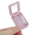 thumbnail image 4 of Unique Bargains 1 Set Contact Lens Case Contact Lens Container Contact Lens Carrier Winter Bird Pattern 1.77"x2.48"x1.1" Strawberry Pink, 4 of 5