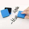 thumbnail image 2 of Xiao Hua 40 pack eraser, magnetic whiteboard eraser (1.97 x 1.97 inches), blackboard cleaner eraser, classroom, home, and office whiteboard markers, 4 colors, 2 of 4