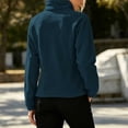 thumbnail image 5 of yillto Fleece Jacket Women Zip up Lightweight Soft Warm Winter Jackets for Women with Pockets Hiking Coat, 5 of 6