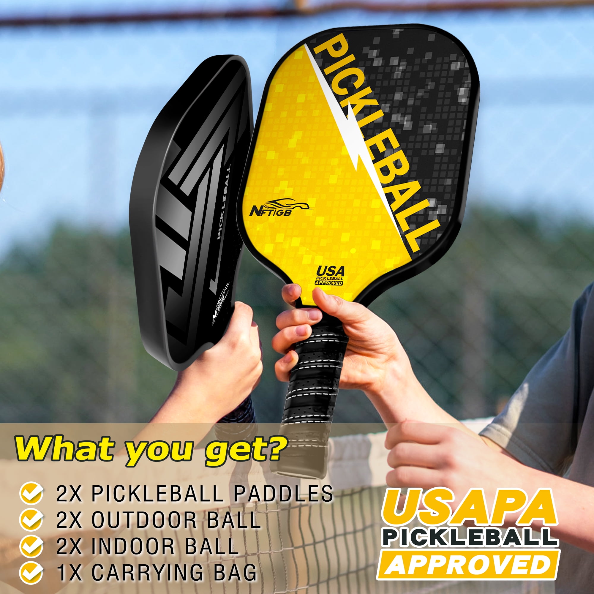 Pickleball Paddles Set Of 2 Pink Pickleball Paddles Set Of 4